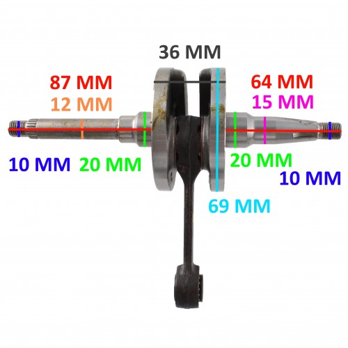Albero motore Peugeot Fox