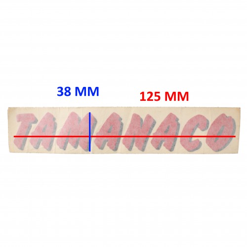 Adesivo scritta 215x38 mm Cagiva...