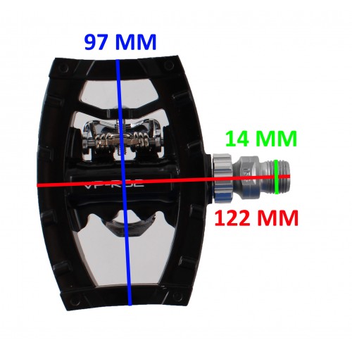 Coppia pedali dual function SPD...