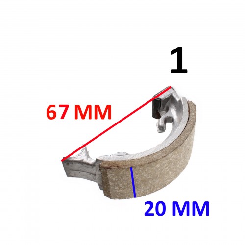 Ceppi freno posteriore Solex 3800