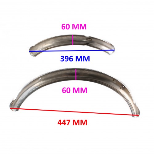 Coppia parafanghi ciclo ruota 20...