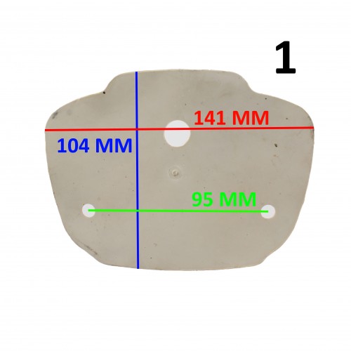 Guarnizione fanalino moto epoca