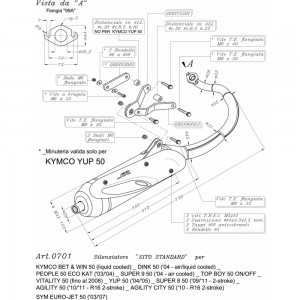 Scarico Sito 0701 Kymco 50... 2