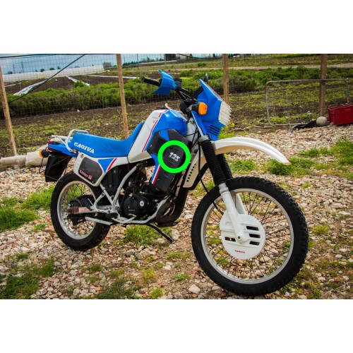 Adesivo 125 convogliatore aria Cagiva...