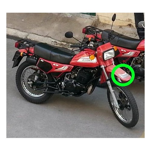 Adesivo parafango anteriore Cagiva...
