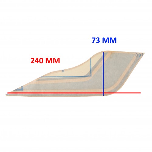 Adesivo pannello destro Cagiva Ala...