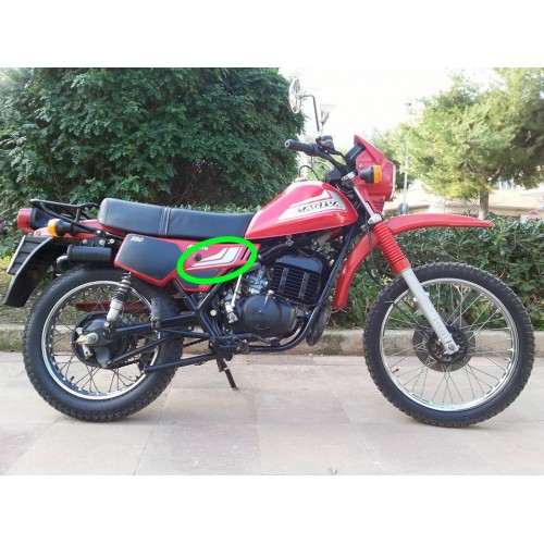 Adesivo pannello destro Cagiva Ala...