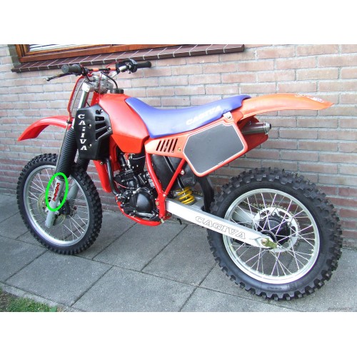 Adesivo foderi forcella Cagiva WMX