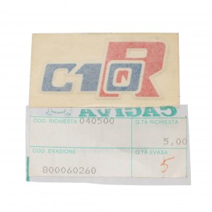 Adesivo anteriore cupolino...