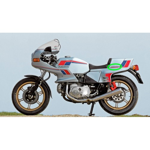 Adesivo fianco posteriore sinistro...