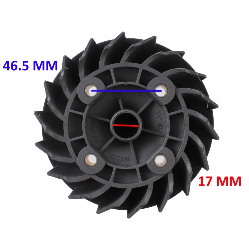 Ventola volano Peugeot Buxy Zenith...