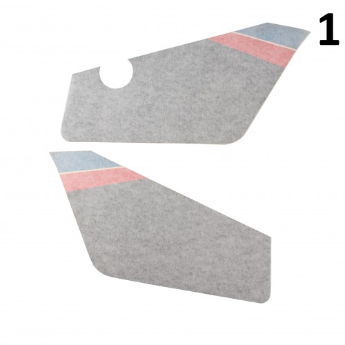 Adesivi fianchetti Cagiva Elefant tre...