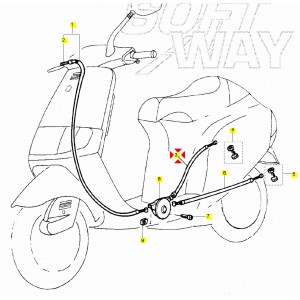 Cavo gas tra sdoppiatore e... 2