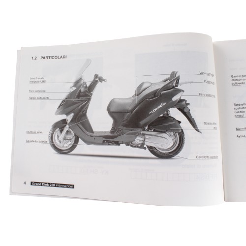 Manuale uso manutenzione Kymco Grand...