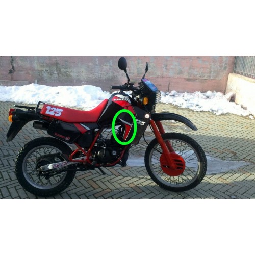 Adesivo convogliatore destro Cagiva...