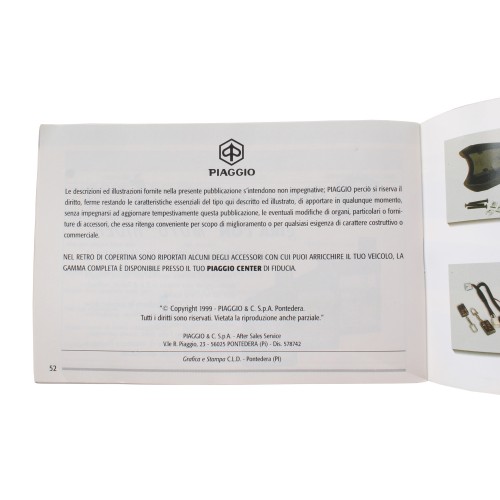 Manuale scansionato uso e...