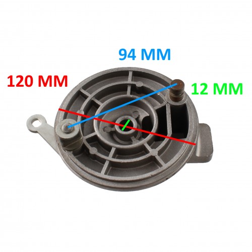 Piatto portaceppi posteriore Beta M5...