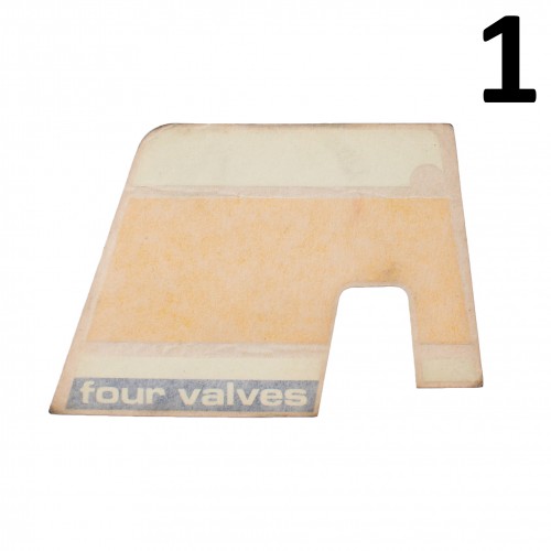 Adesivo convogliatore sinistro Cagiva...