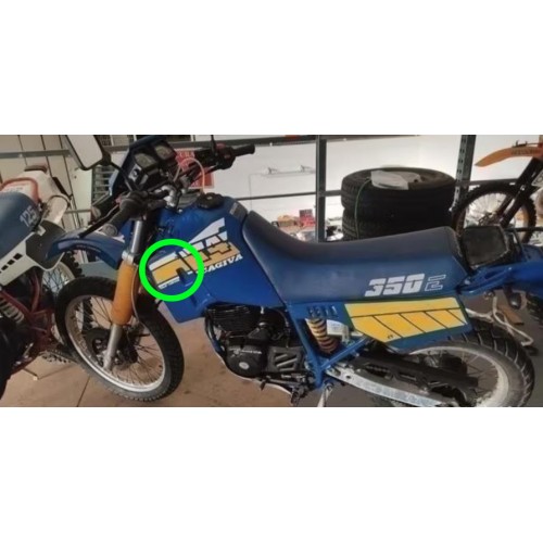 Adesivo convogliatore sinistro Cagiva...