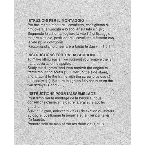 Cavalletto laterale Aprilia Amico...