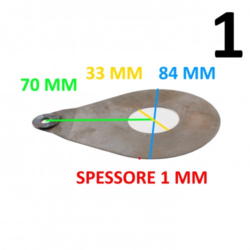 Disco ammortizzatore a frizione Ape C...