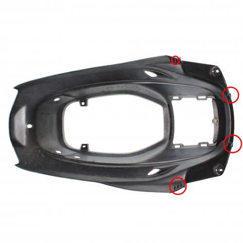 Carena posteriore Yamaha BWS