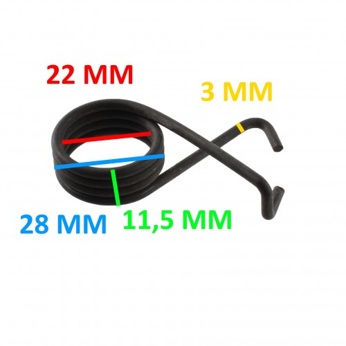 Molla pedale frizione Apr Car P2 P3...