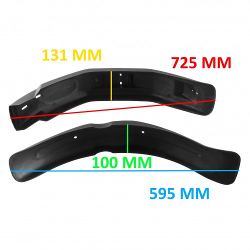 Coppia parafanghi Atala Califfone