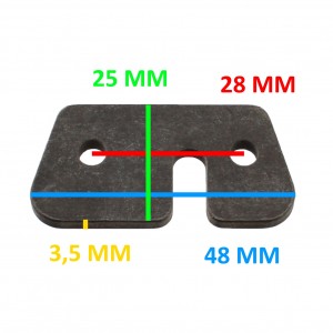 Piastra guaine manubrio... 2