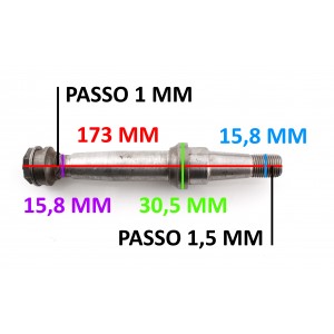 Perno mozzo laterale ruota... 2
