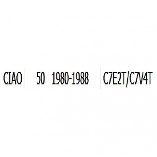 Bordino serbatoio benzina in gomma...