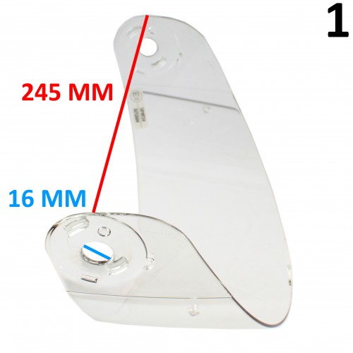 Visiera casco Nolan N61 e N83 prima...