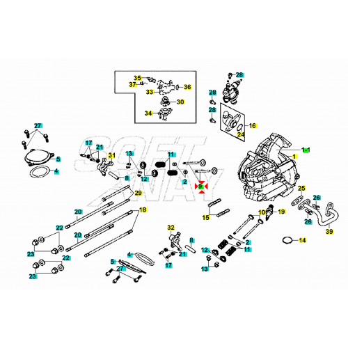 Valvola aspirazione Sym Joyride HD...
