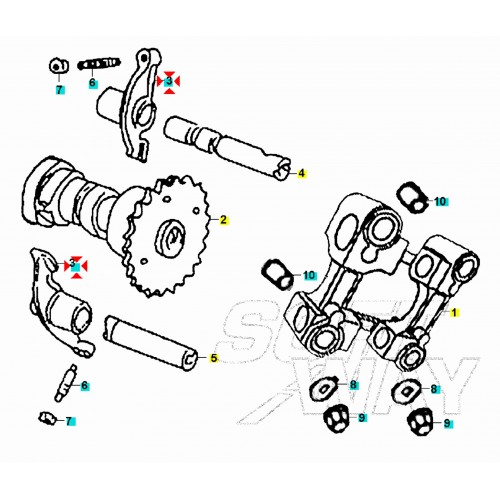 Bilancere aspirazione Sym Symply...