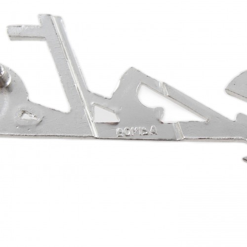 Targhetta posteriore Bomisa Vespa 50...