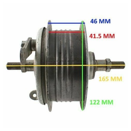 Mozzo ruota anteriore ciclomotori da...