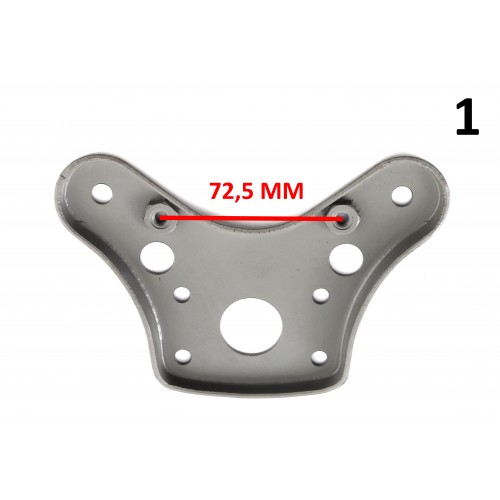 Piastra superiore forcella Bravo 1 serie