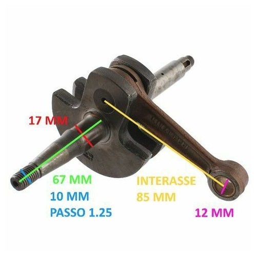 Albero motore FBM agricolo