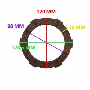 Kit dischi frizione S1062B... 2