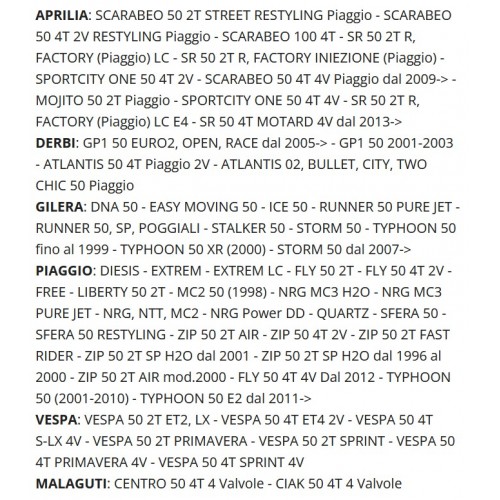 Semipuleggia Polini 244110 Aprilia SR...