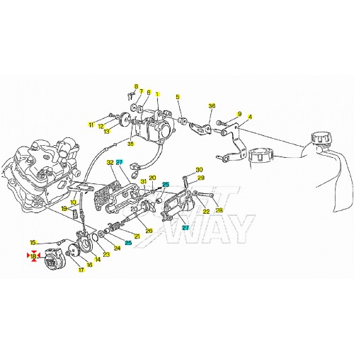 Coperchio sede valvola scarico CTS...