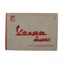 Manuale uso e manutenzione Vespa Super