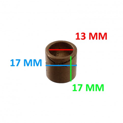 Bronzina 13-17-17 con cava esterna