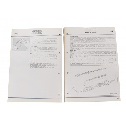 Manuale officina Ducati Indiana 350...