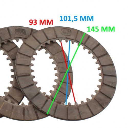 Dischi frizione guarniti Ducati...
