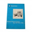 Manuale stazioni di servizio Piaggio Ape TM P703 P703V