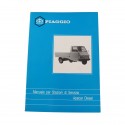 Manuale stazioni di servizio Piaggio Apecar Diesel