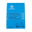 Catalogo parti di ricambio Piaggio Vespa 50 4T