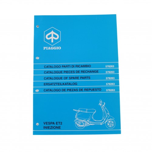 Catalogo parti di ricambio Piaggio...