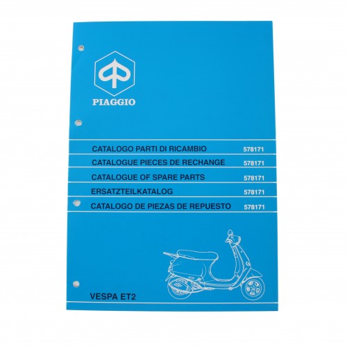 Catalogo parti di ricambio Piaggio...